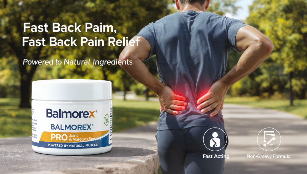 Balmorex Pro pain relief cream for joint and muscle comfort