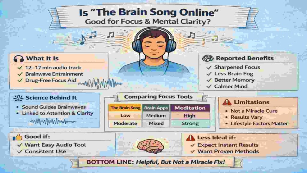 Comparing The Brain Song Online with Other Focus Tools