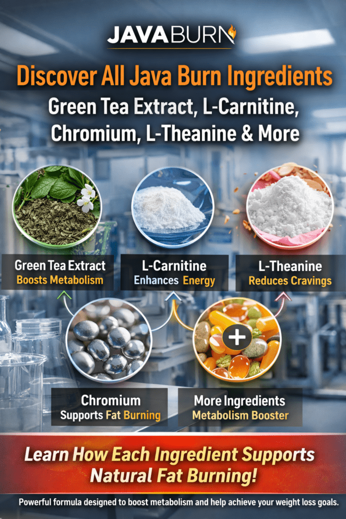 Java Burn Ingredients Benefit