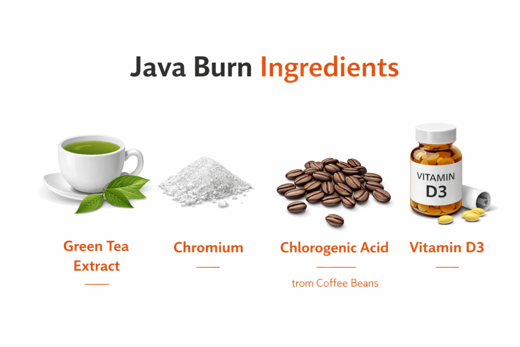 Java Burn Ingredients
