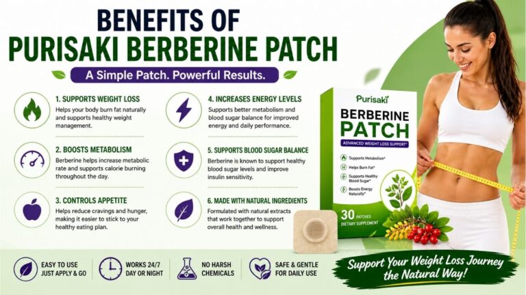 Benefits of Purisaki Berberine Patch