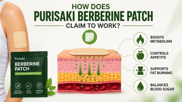 How Does Purisaki Berberine Patch Claim to Work
