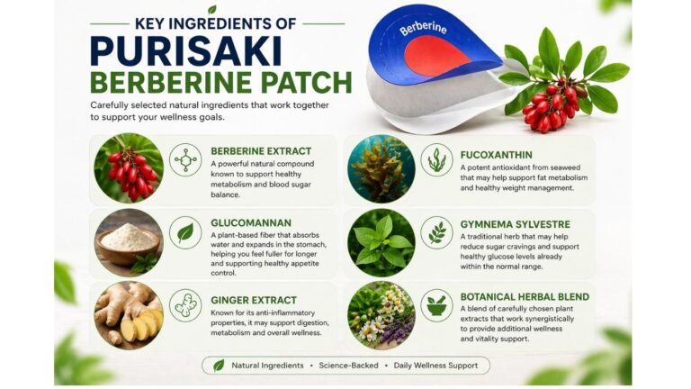 Ingredients Of Purisaki Weight Loss Patch