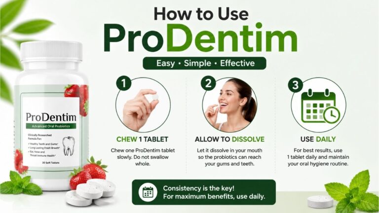 How To Use ProDentim