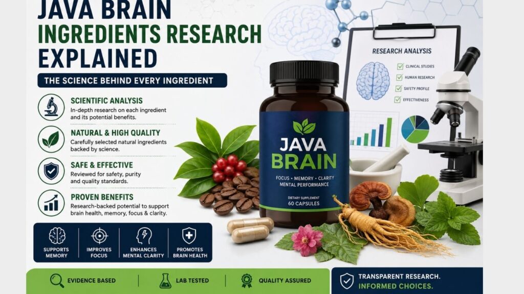 Java Brain Ingredients Research