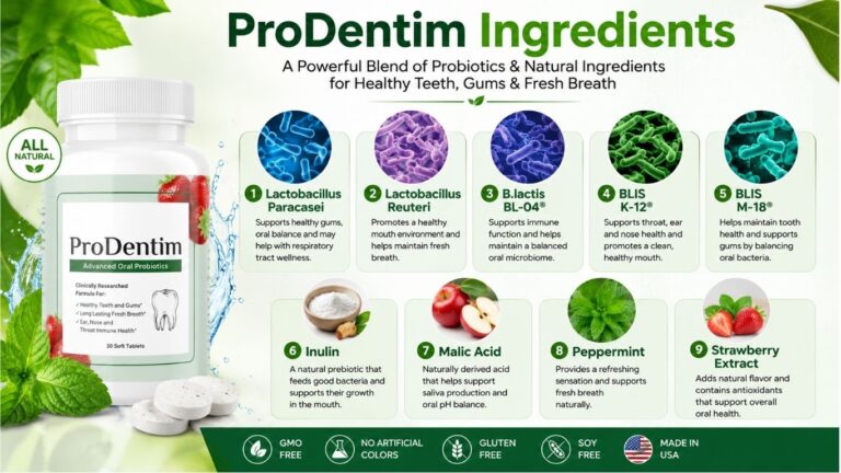 ProDentim ingredients for oral health