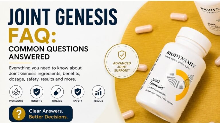 Joint Genesis FAQ: Common Questions Answered