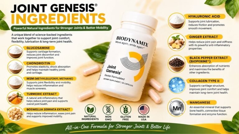 Joint Genesis Ingredients